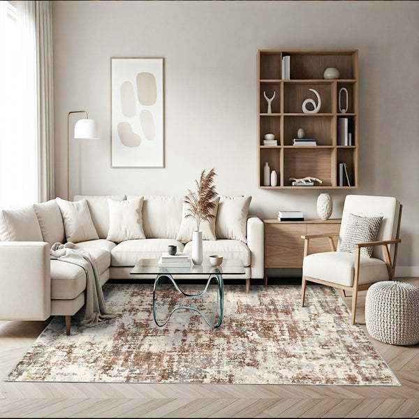 Couture 52016-1626 Ivory/Copper Rug