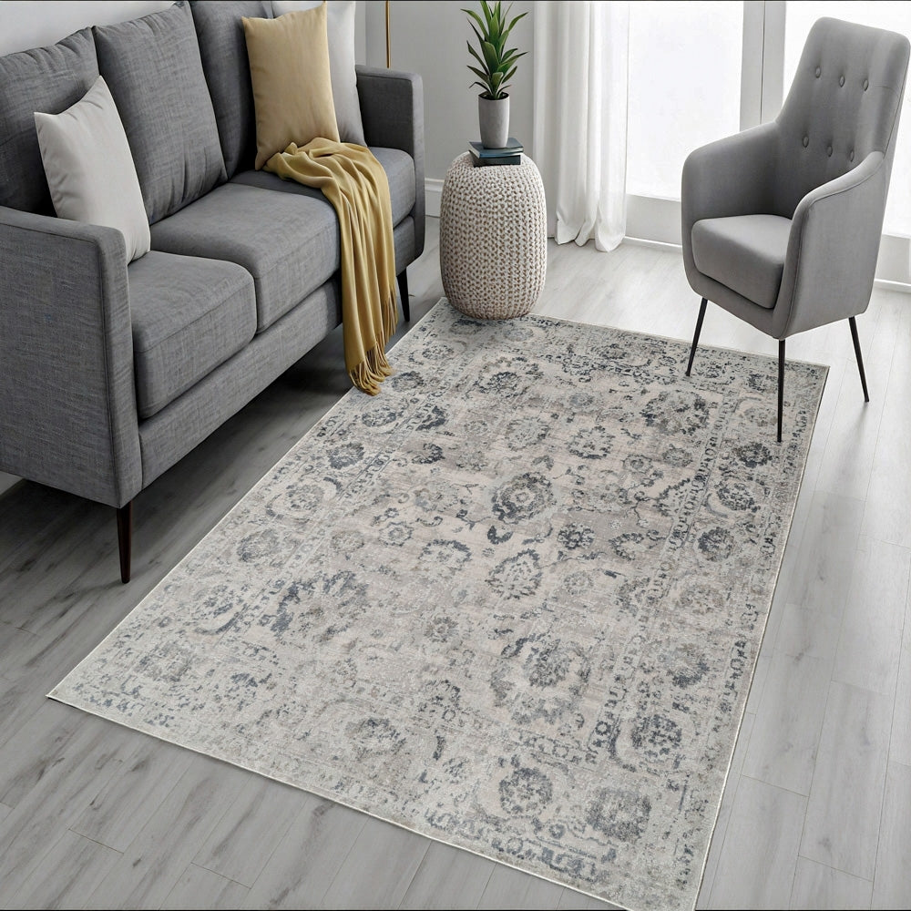 Castilla 3530-950 Gray/Blue Rug