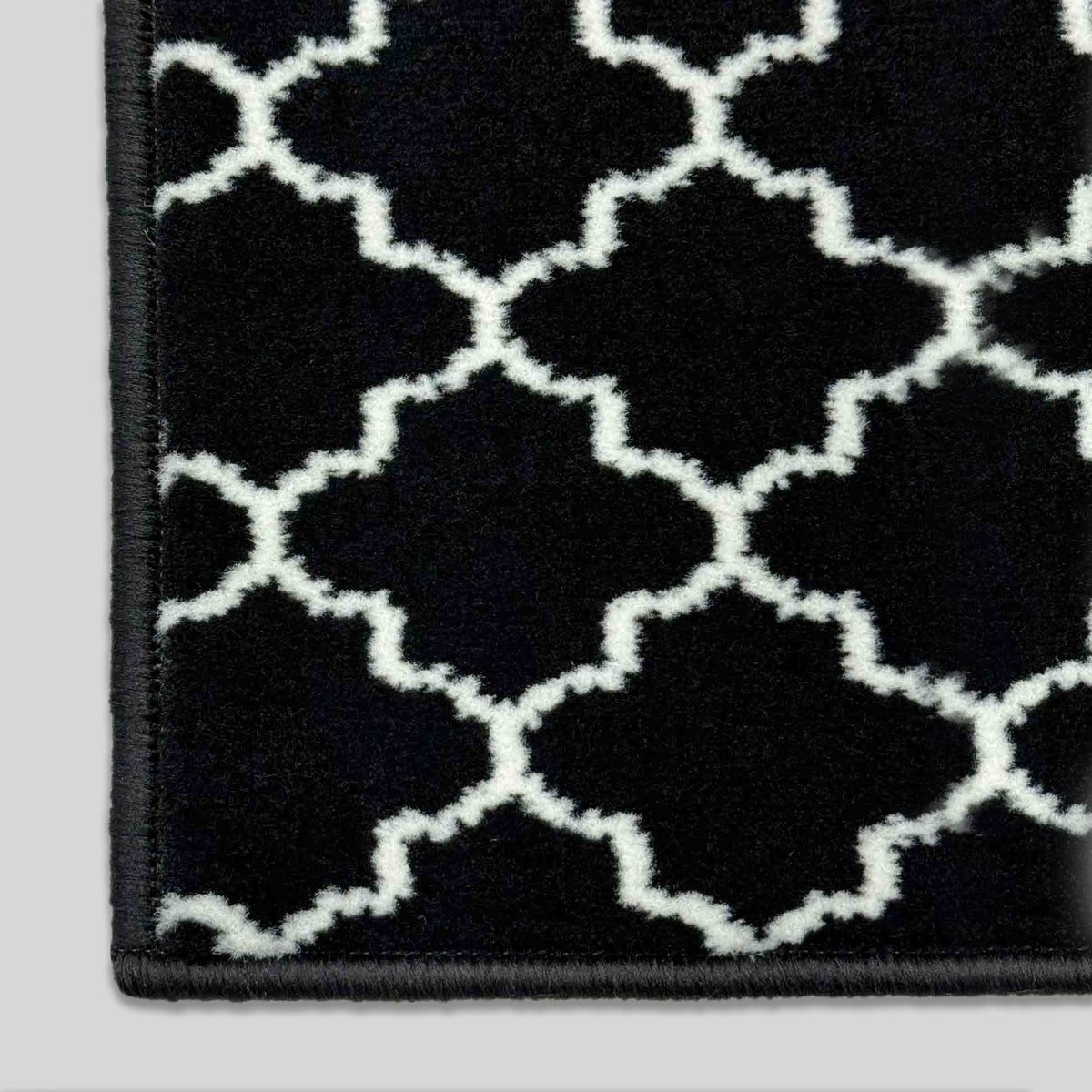 Avanti Black Stair Runner