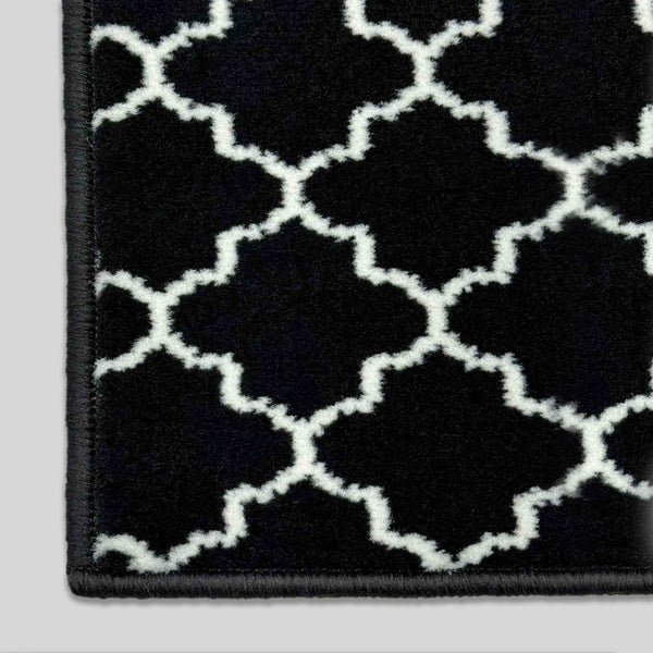 Avanti Black Stair Runner