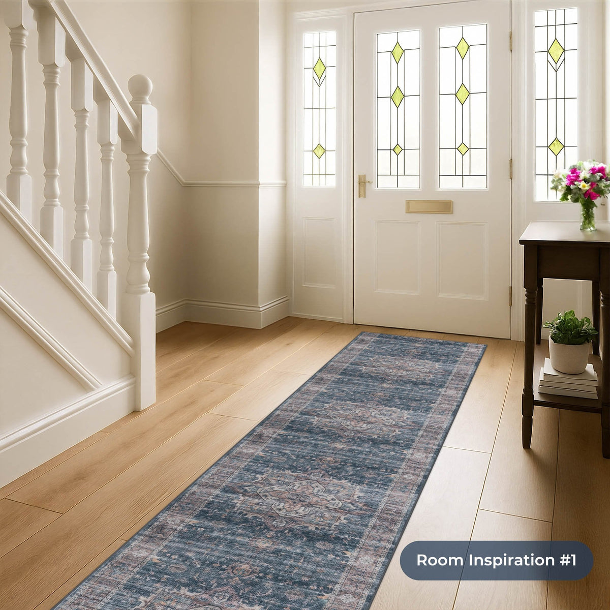 Thea Multi Washable Rug Runner