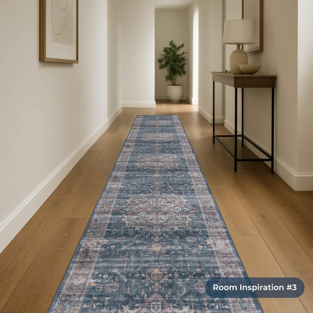 Thea Multi Washable Rug Runner