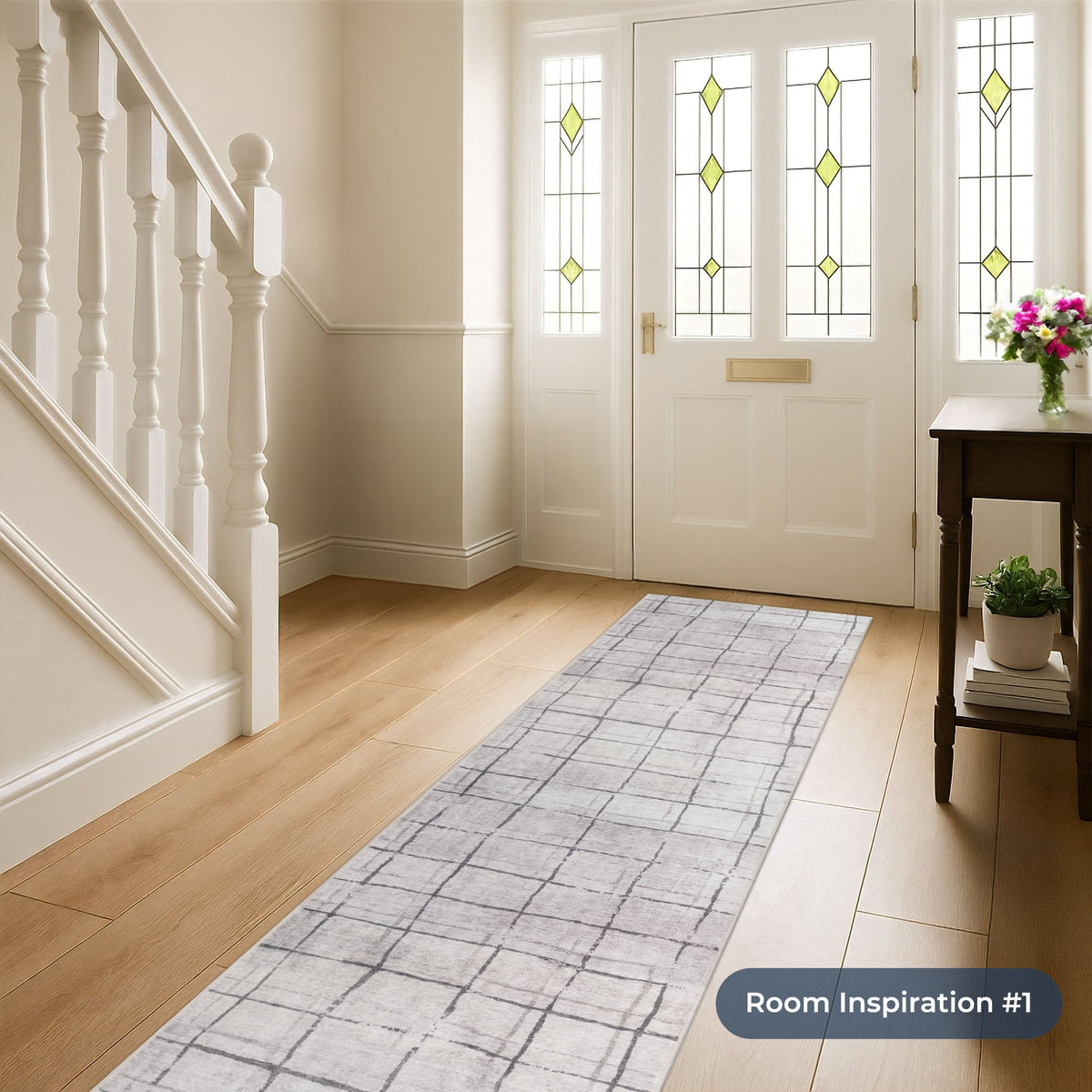 Hudson Multi Washable Rug Runner
