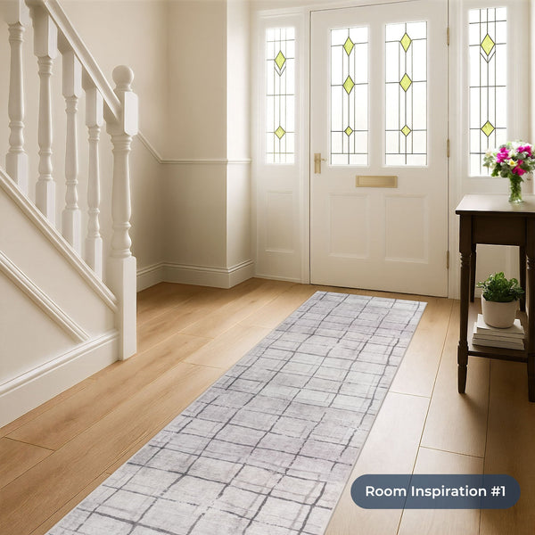 Hudson Multi Washable Rug Runner