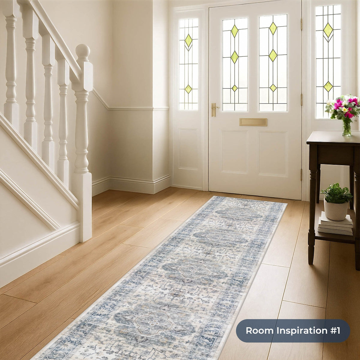 Trish Multi Washable Rug Runner