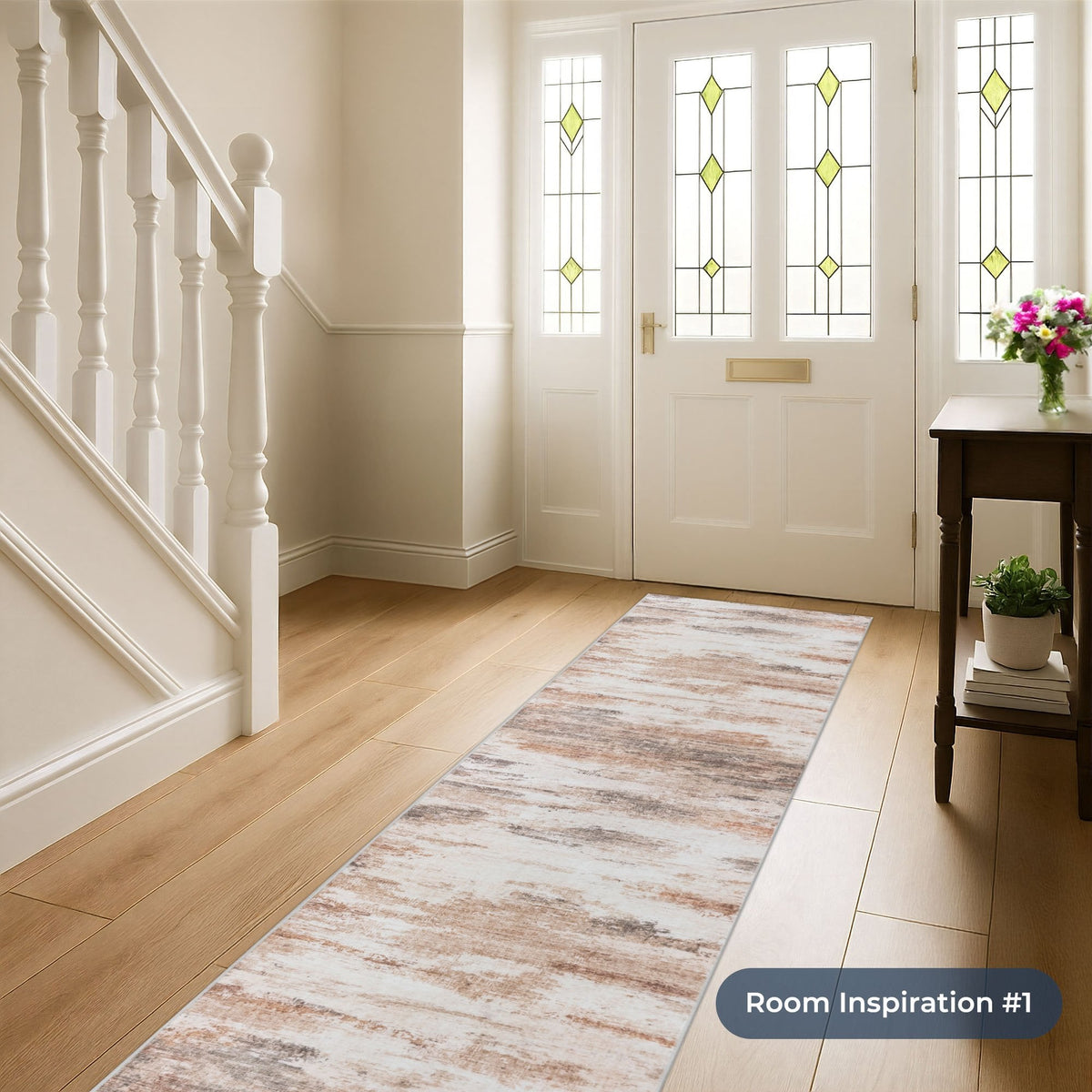 Mya Multi Washable Rug Runner