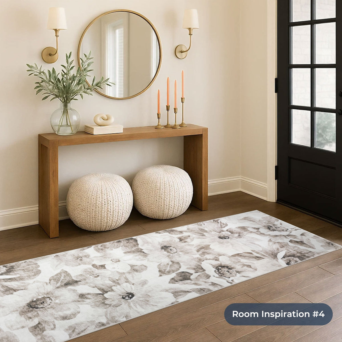 Luda Multi Washable Rug Runner