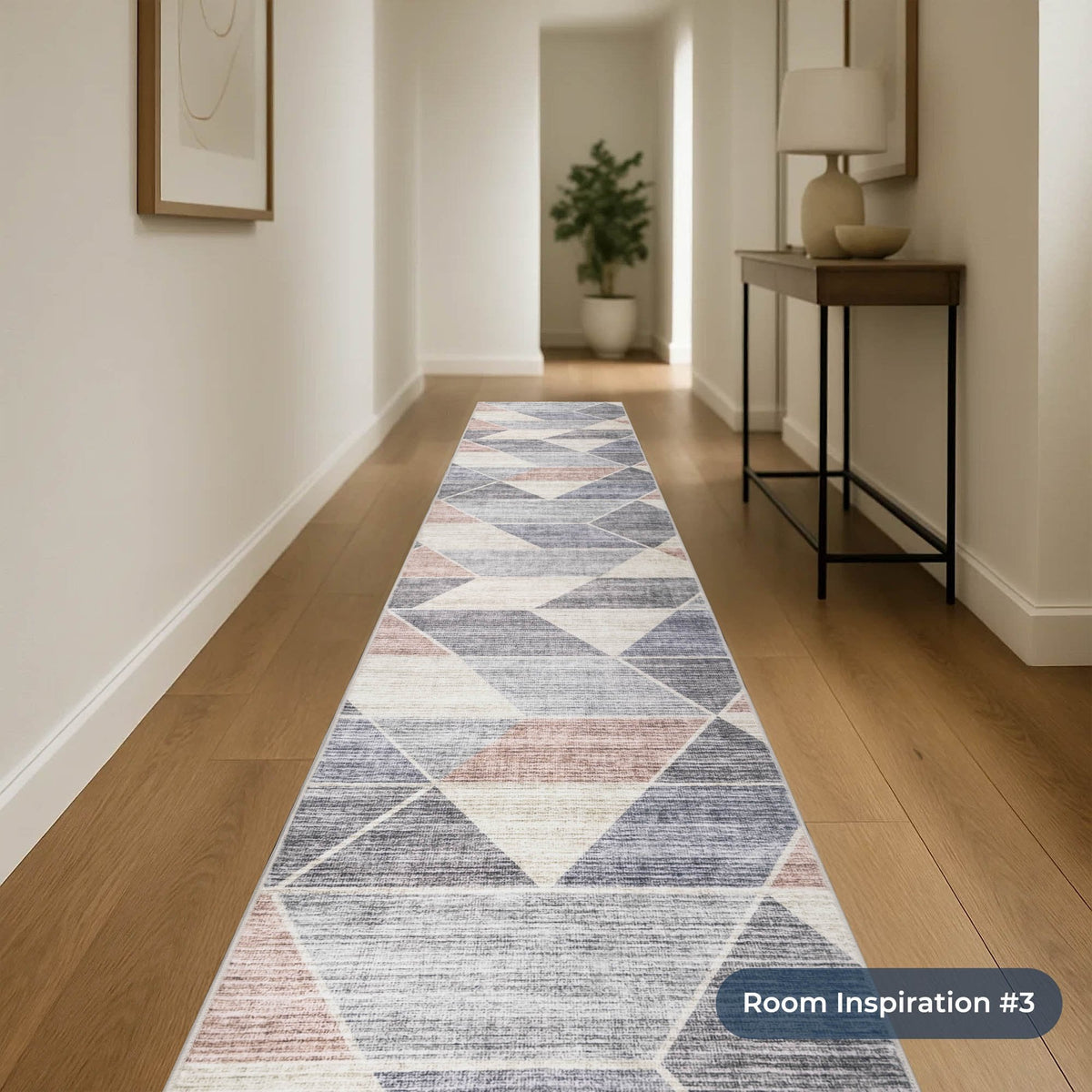 Shamir Multi Washable Hall Runner