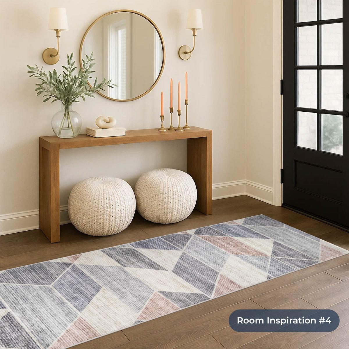 Shamir Multi Washable Hall Runner