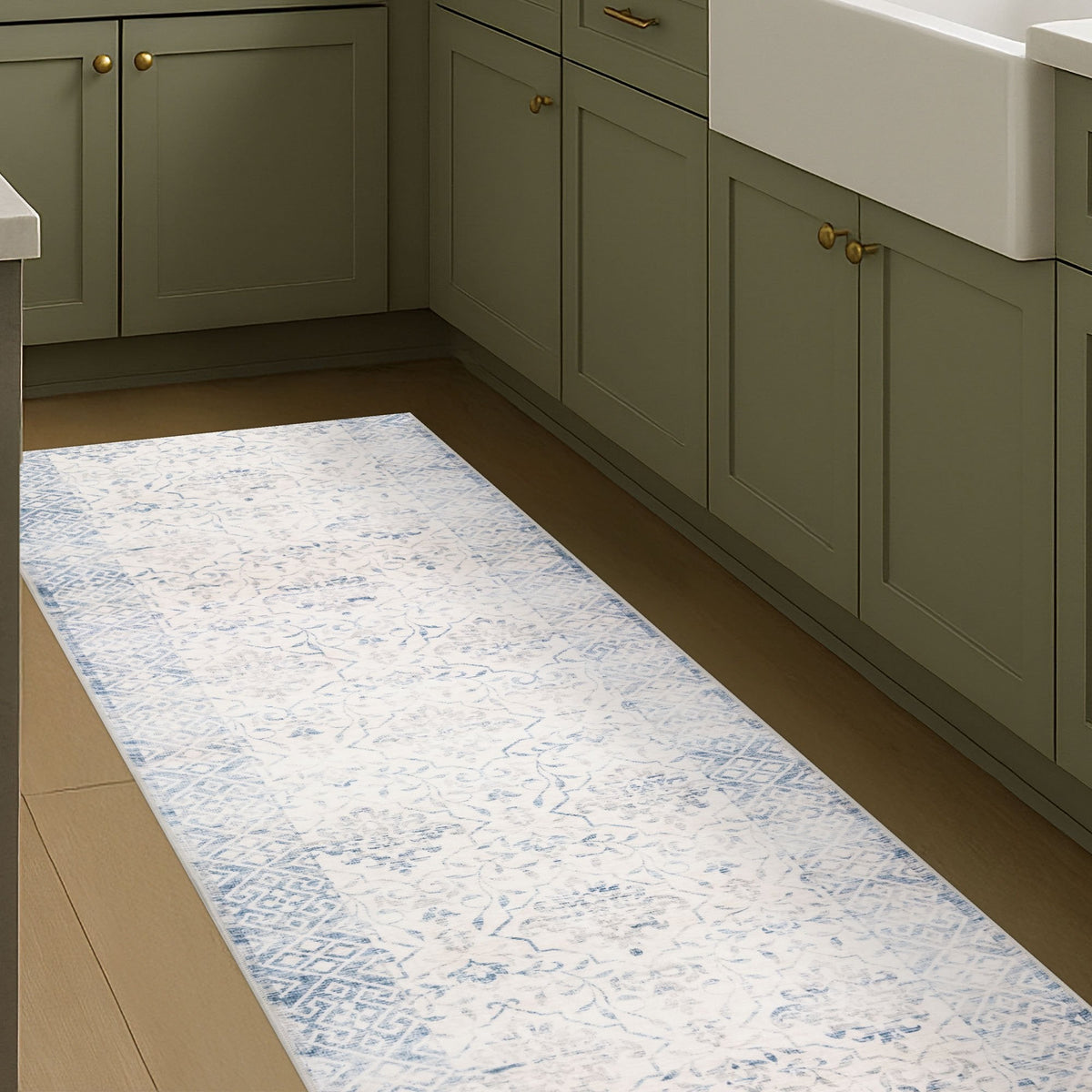 Merle Multi Washable Kitchen Runner