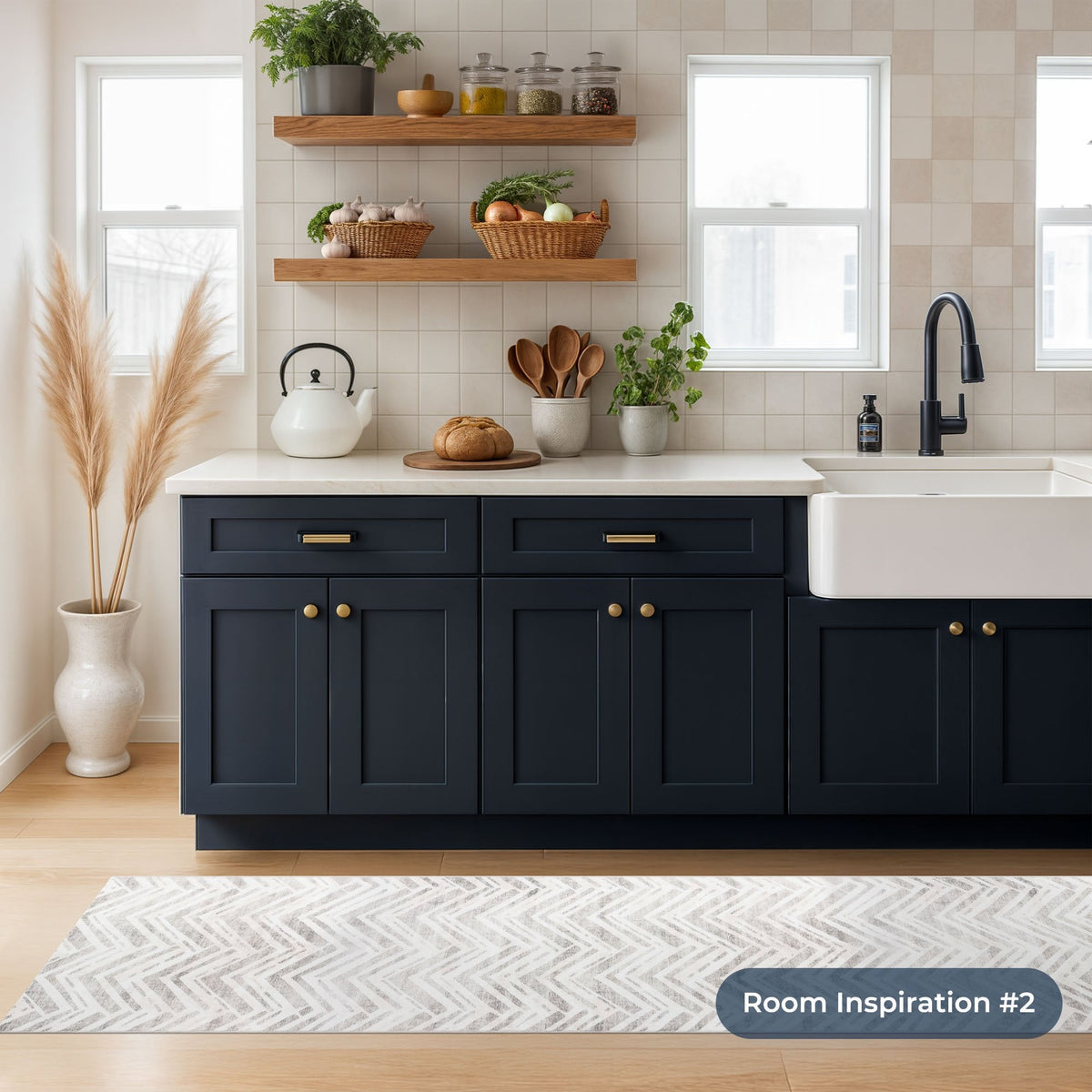 Kubrick Multi Washable Kitchen Runner