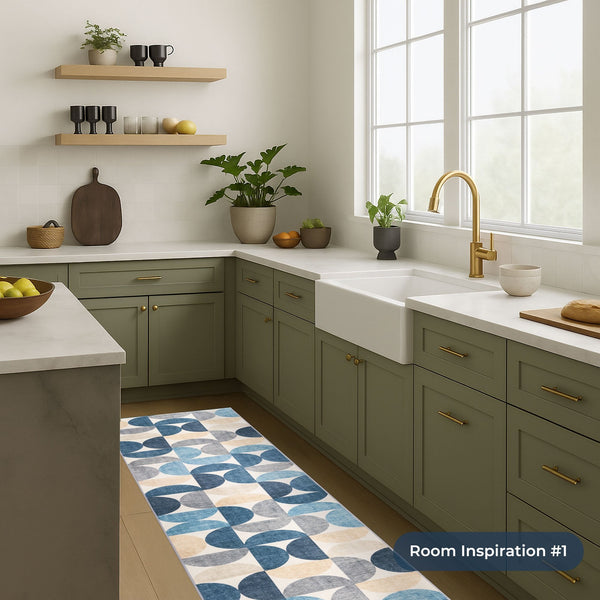 Omellia Multi Washable Kitchen Runner
