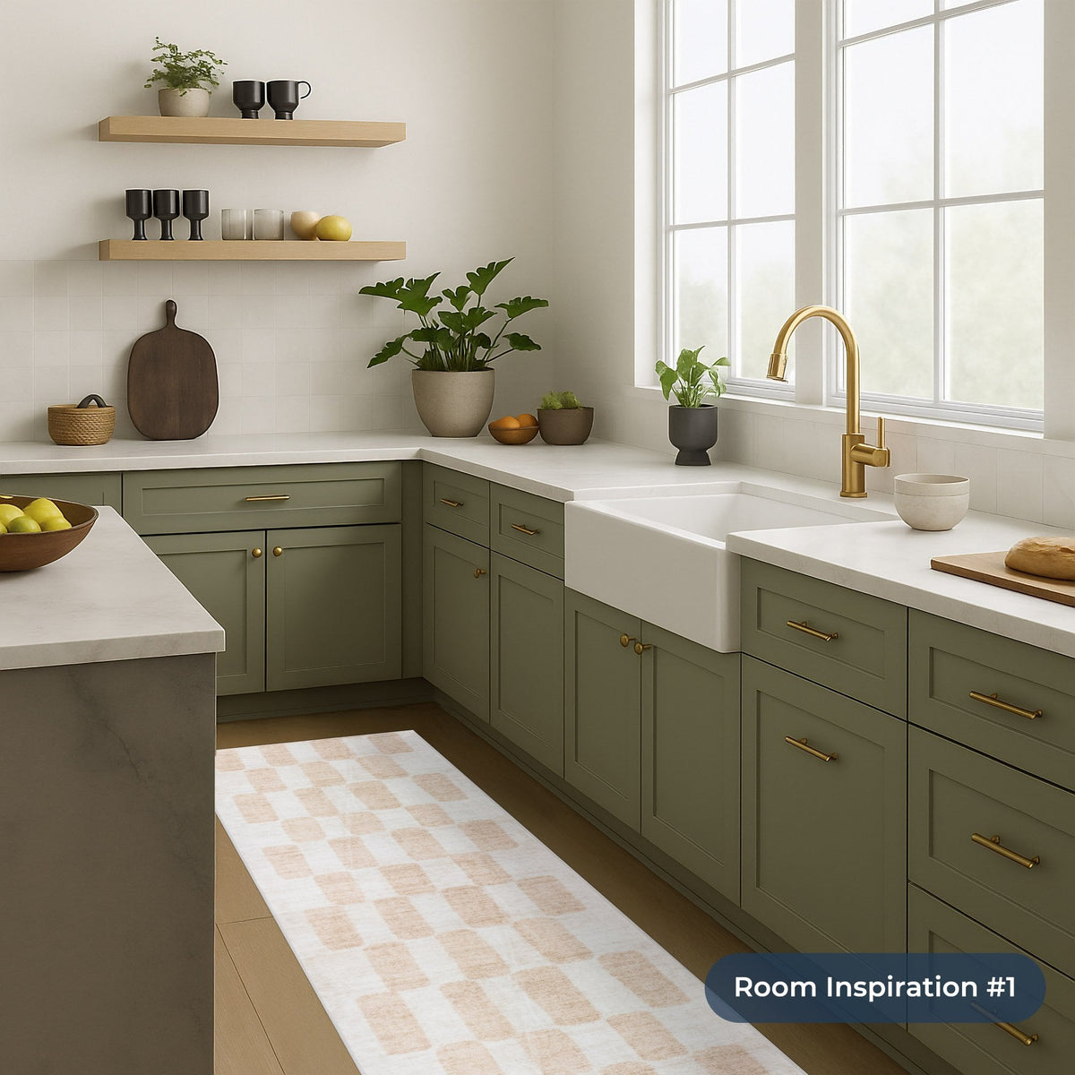 Kinley Multi Washable Kitchen Runner