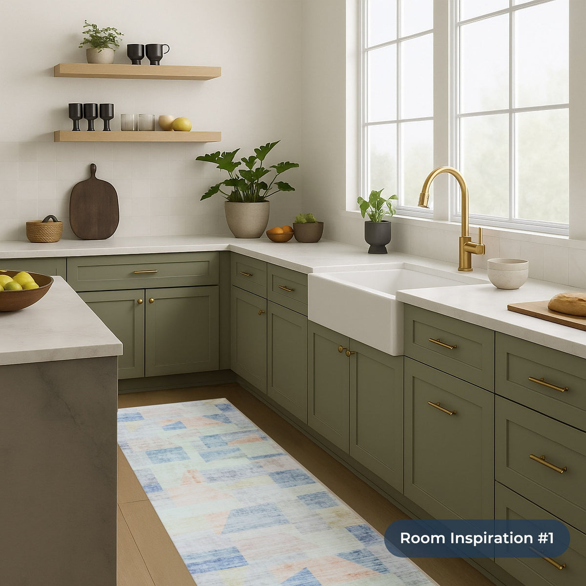 Sidney Multi Washable Kitchen Runner