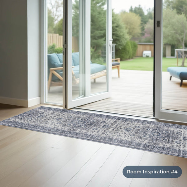 Hallen Multi Washable Kitchen Runner
