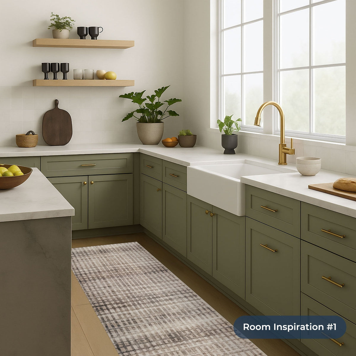 Santona Multi Washable Kitchen Runner