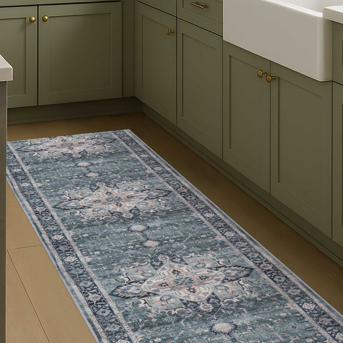 Miklos Multi Washable Kitchen Runner