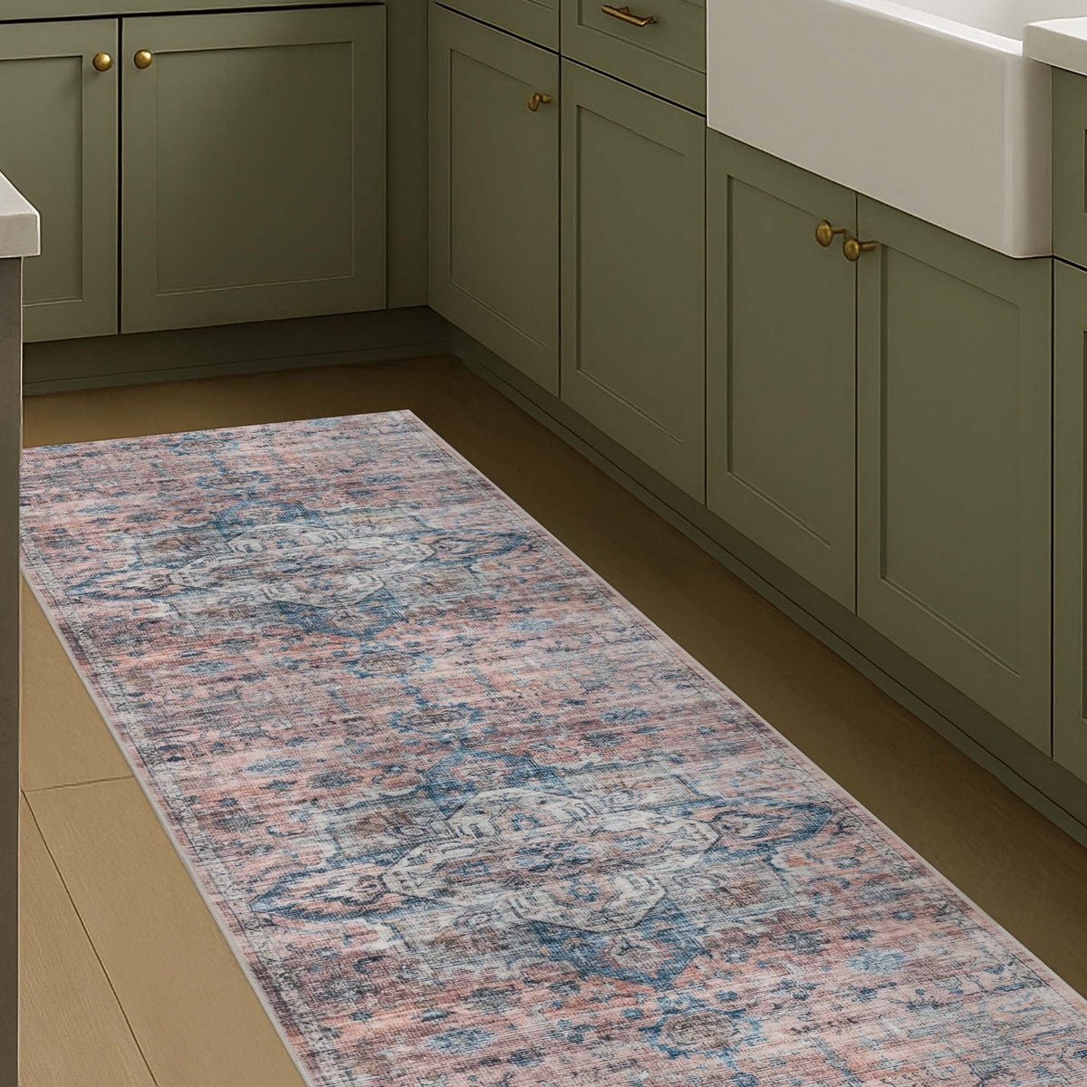 Thespia Multi Washable Kitchen Runner