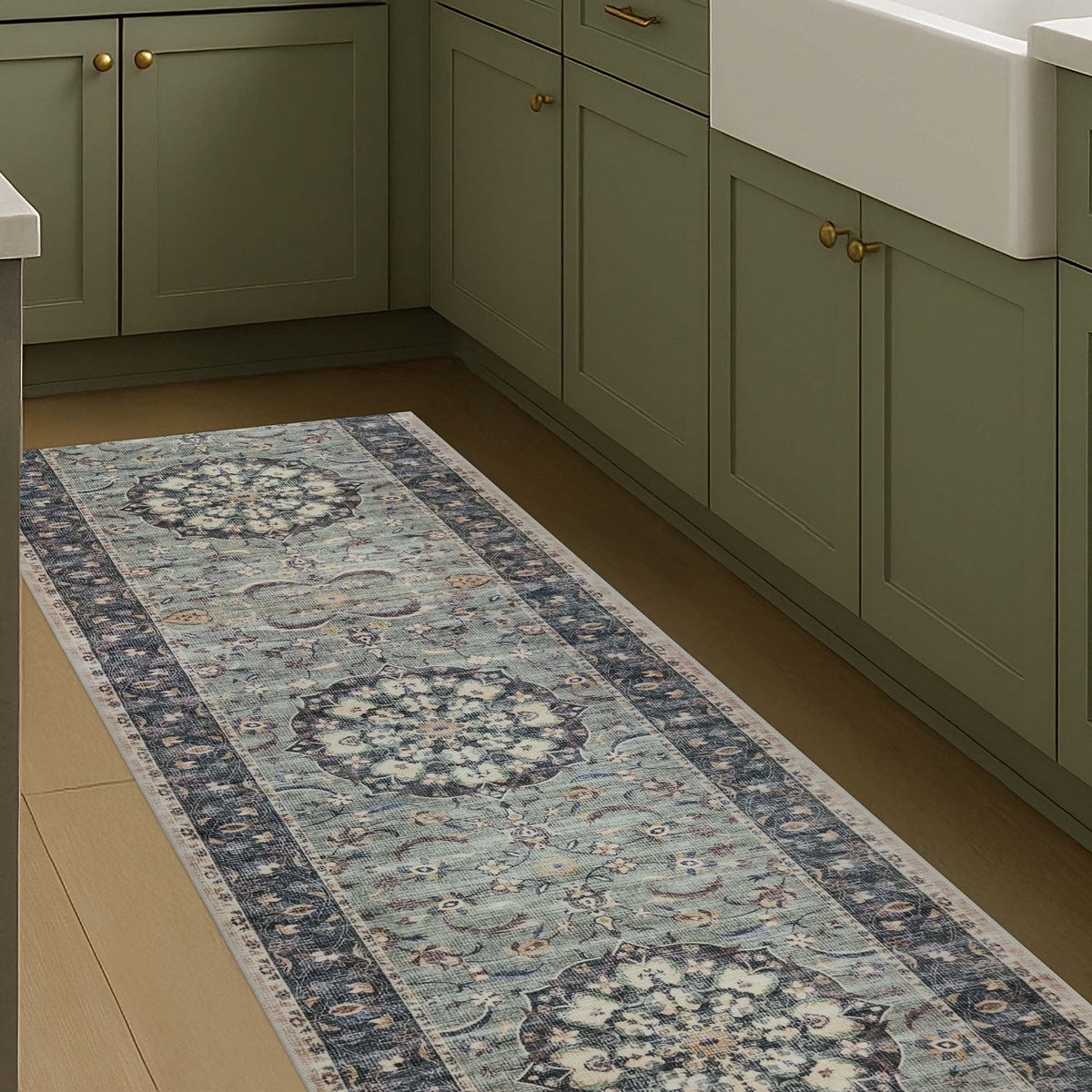 Santana Multi Washable Kitchen Runner