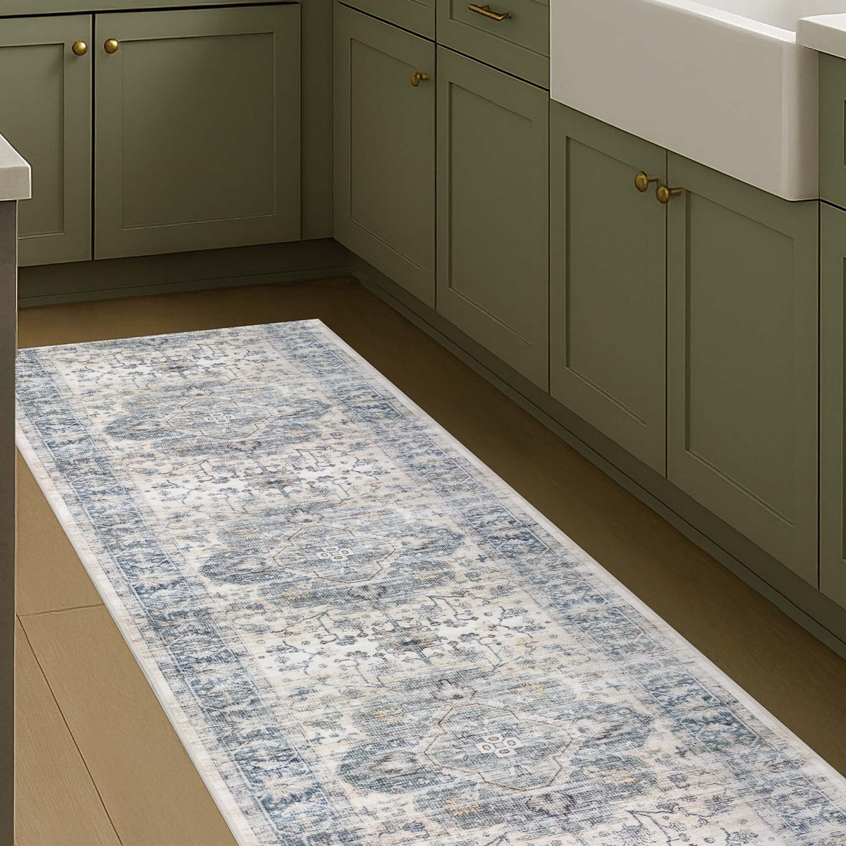 Trish Multi Washable Kitchen Runner