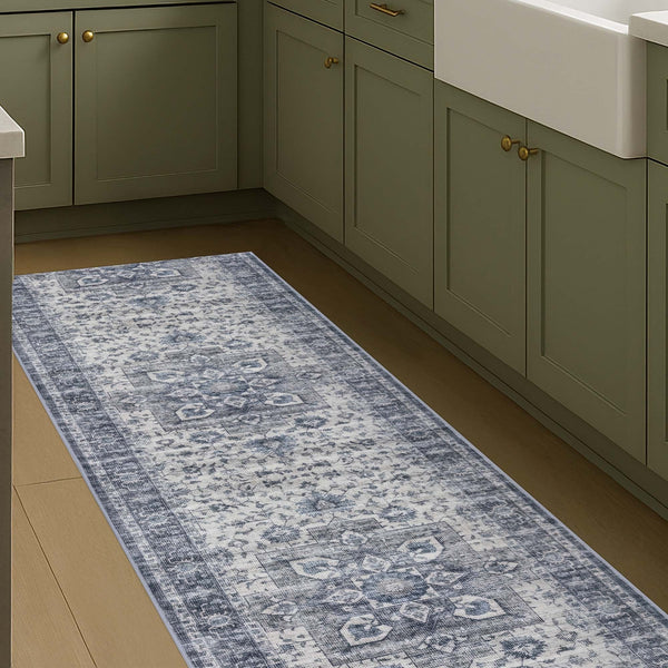 Hallen Multi Washable Kitchen Runner