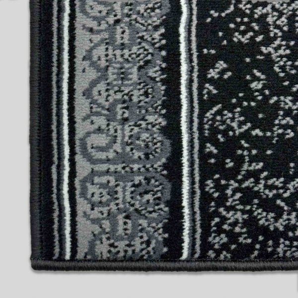 Tribal Black  Rug Runner
