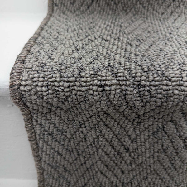 Country Herringbone Elephant Tapis d’escalier