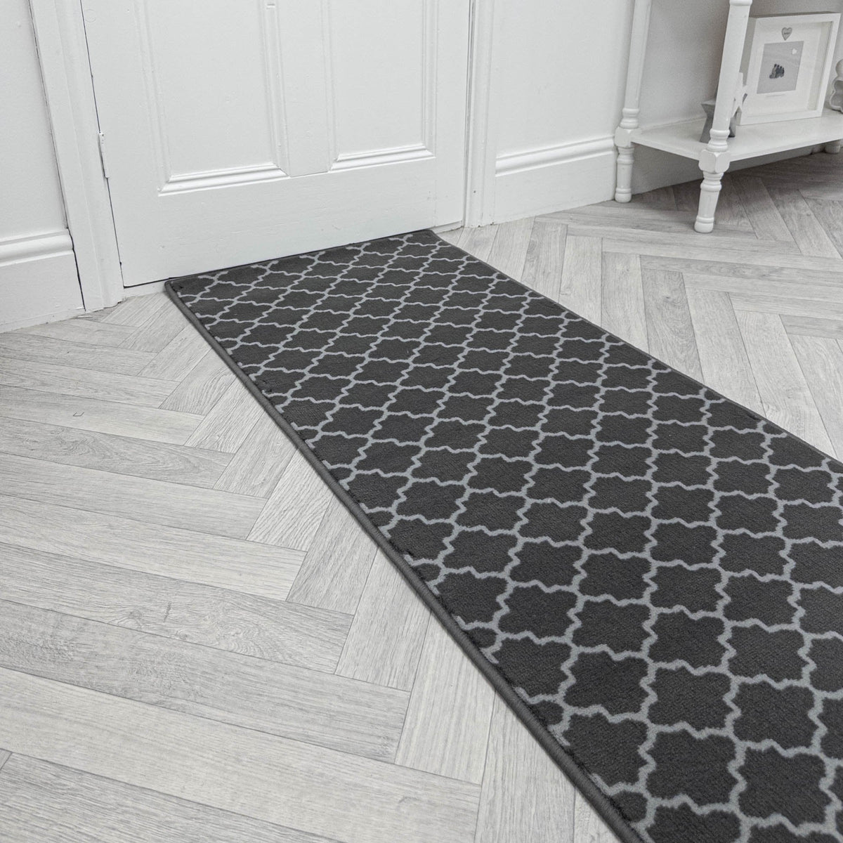 Avanti Dark Grey Hall Runner