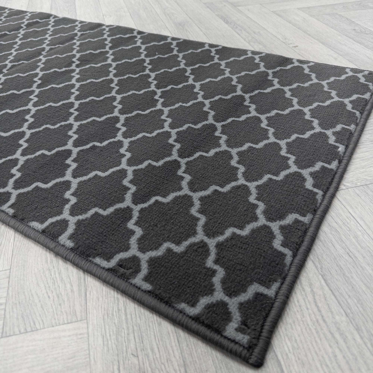 Avanti Dark Grey Hall Runner