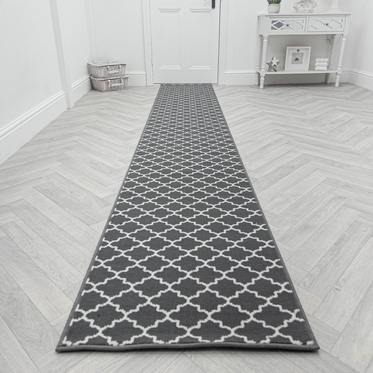 Avanti Grey Hall Runner