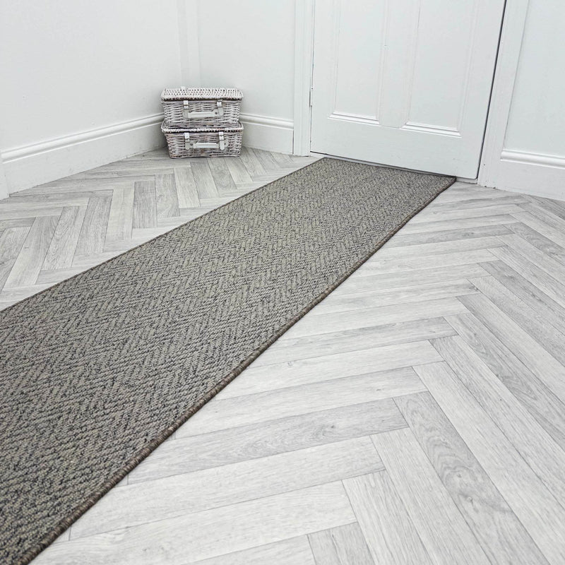Country Herringbone Elephant Hall Runner