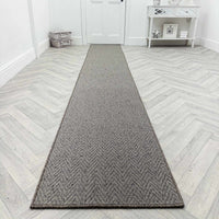 Country Herringbone Elephant Hall Runner