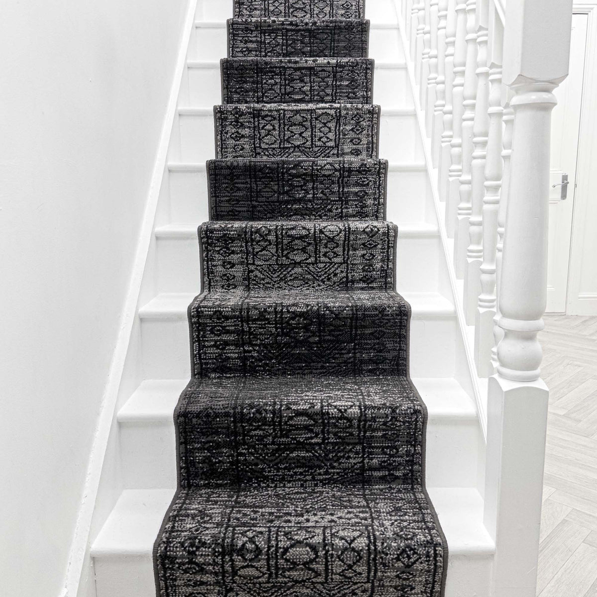 Afrikans Gris Tapis d’escalier