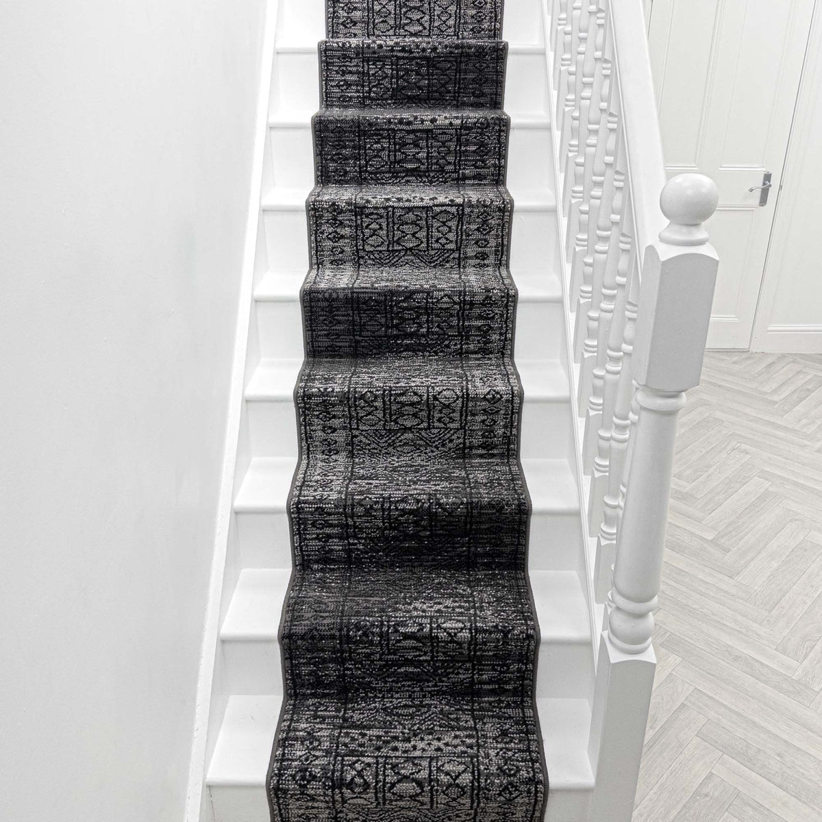 Afrikans Gris Tapis d’escalier