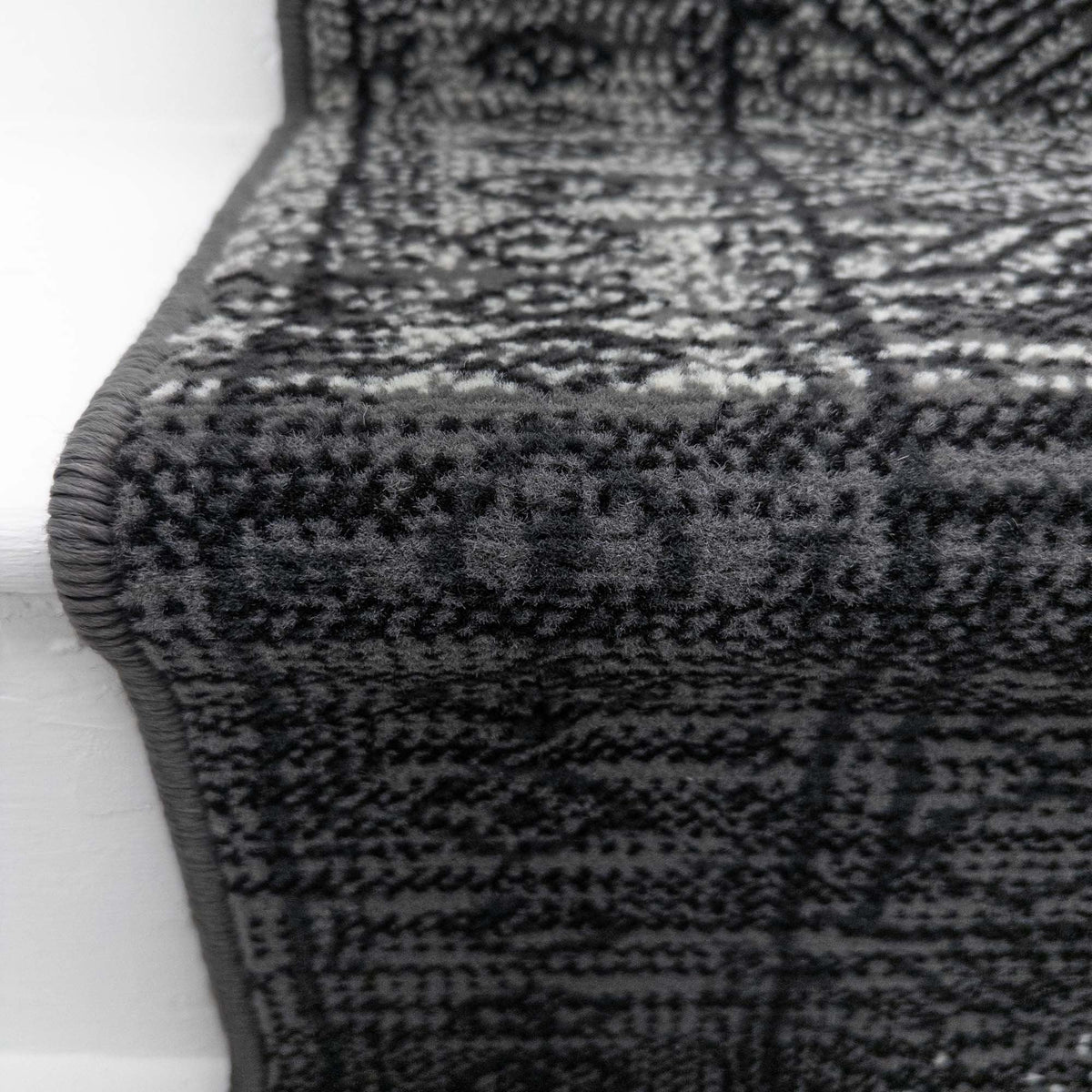Afrikans Gris Tapis d’escalier
