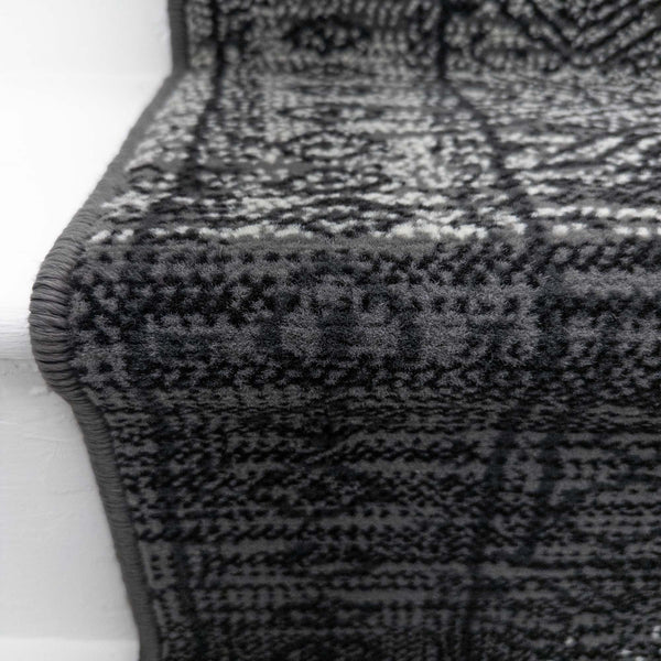 Afrikans Gris Tapis d’escalier