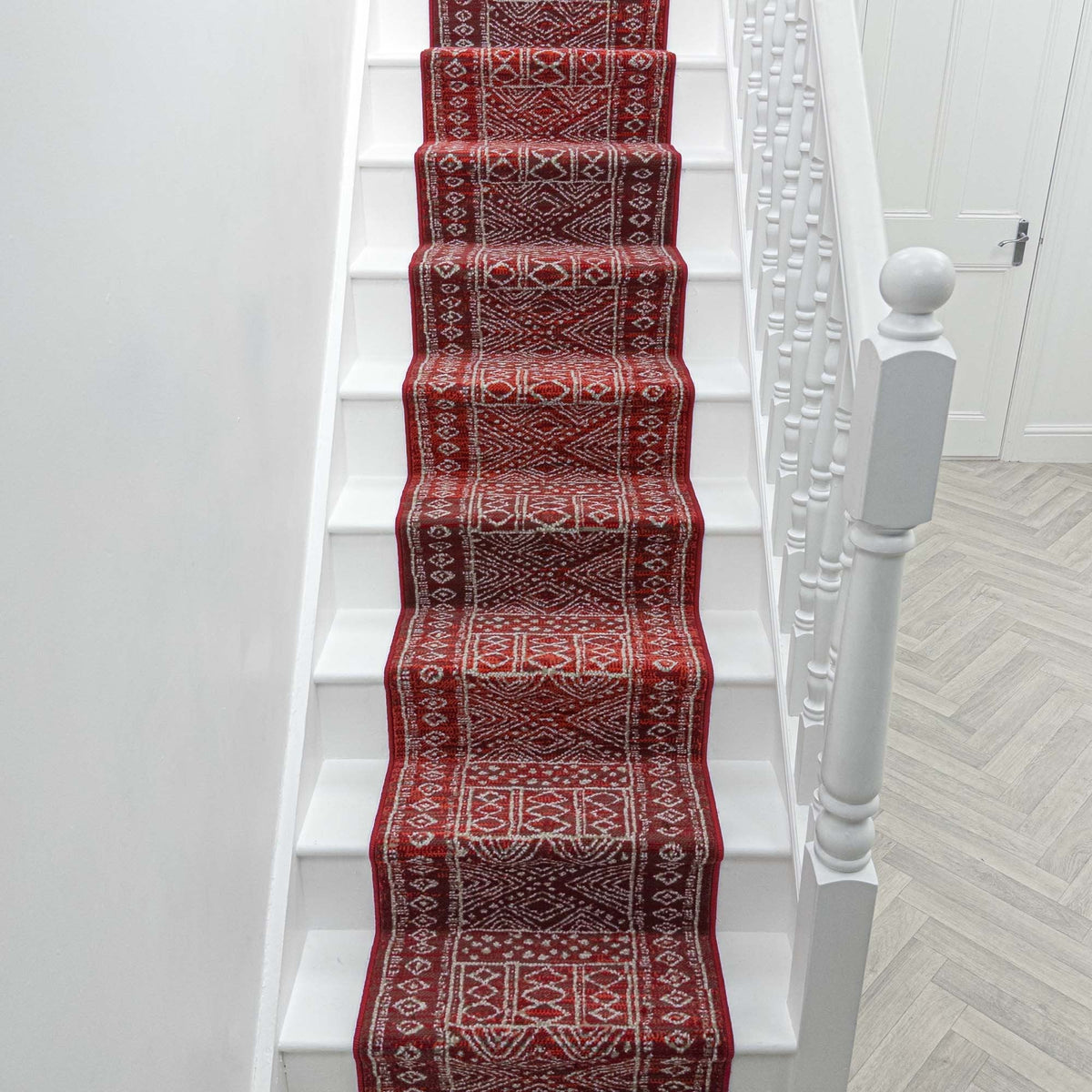 Afrikans Rouge Tapis d’escalier