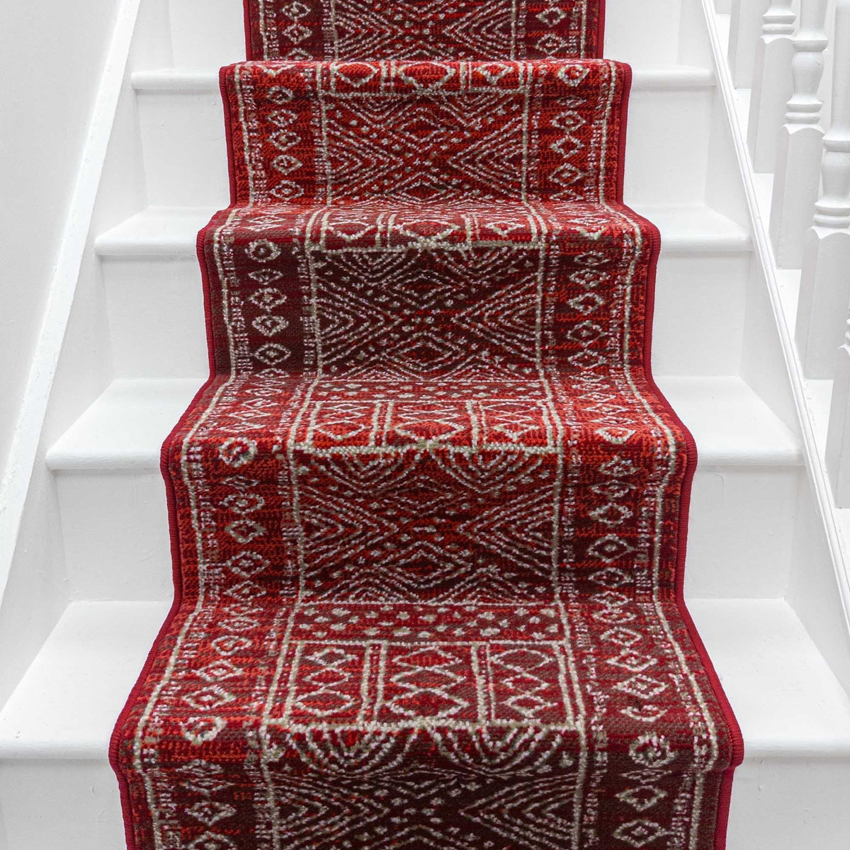 Afrikans Rouge Tapis d’escalier