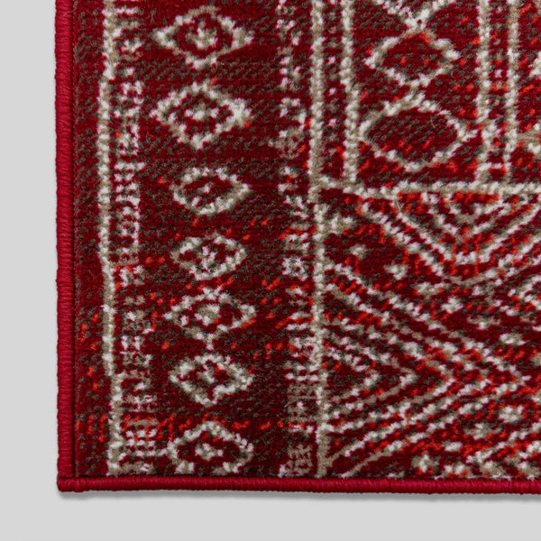 Afrikans Red  Hall Runner