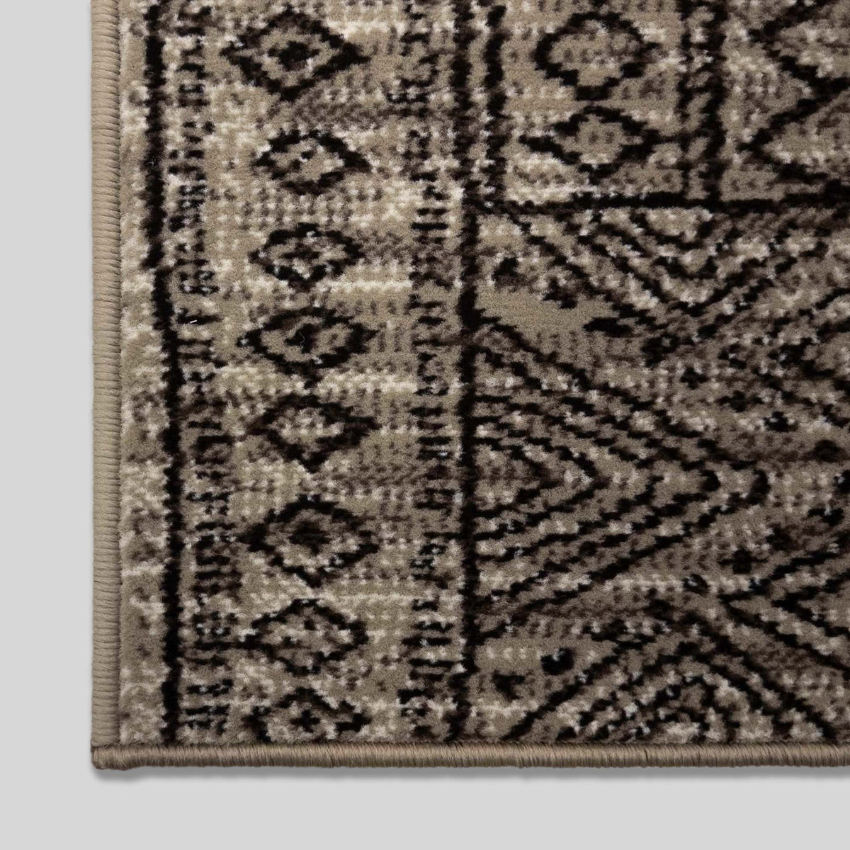 Afrikans Taupe Tapis d’escalier