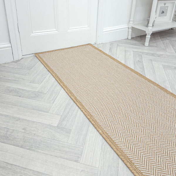 Illusion Beige Hall Runner