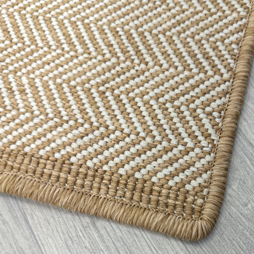 Illusion Beige Hall Runner