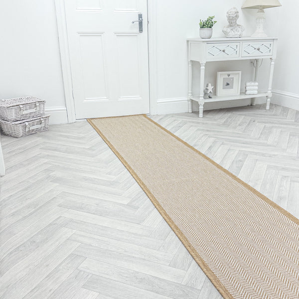 Illusion Beige Hall Runner