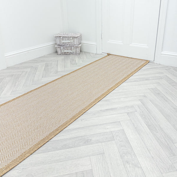 Illusion Beige Hall Runner
