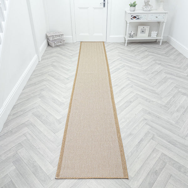 Illusion Beige Hall Runner