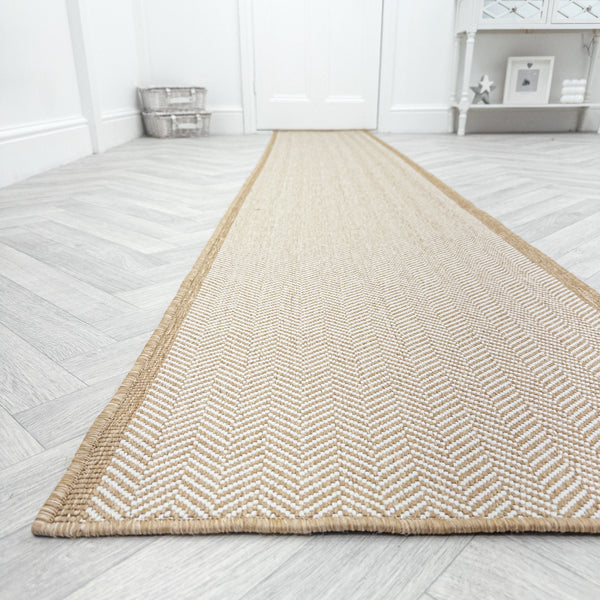 Illusion Beige Hall Runner