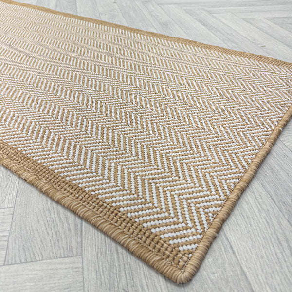 Illusion Beige Hall Runner
