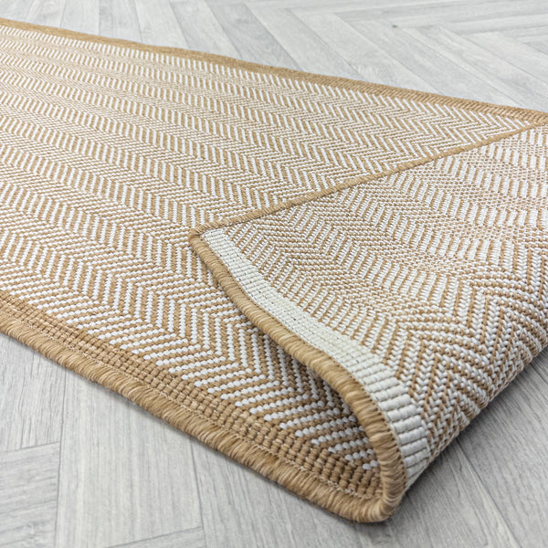 Illusion Beige Hall Runner