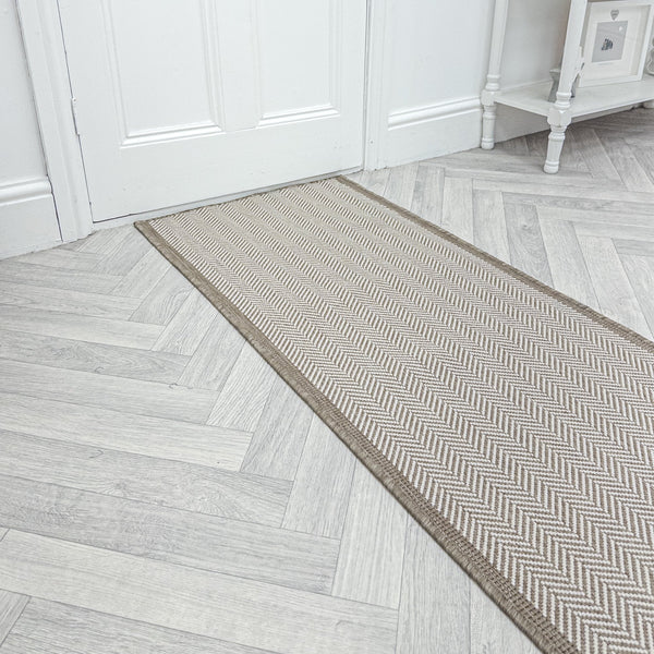 Illusion Brown A Hall Runner