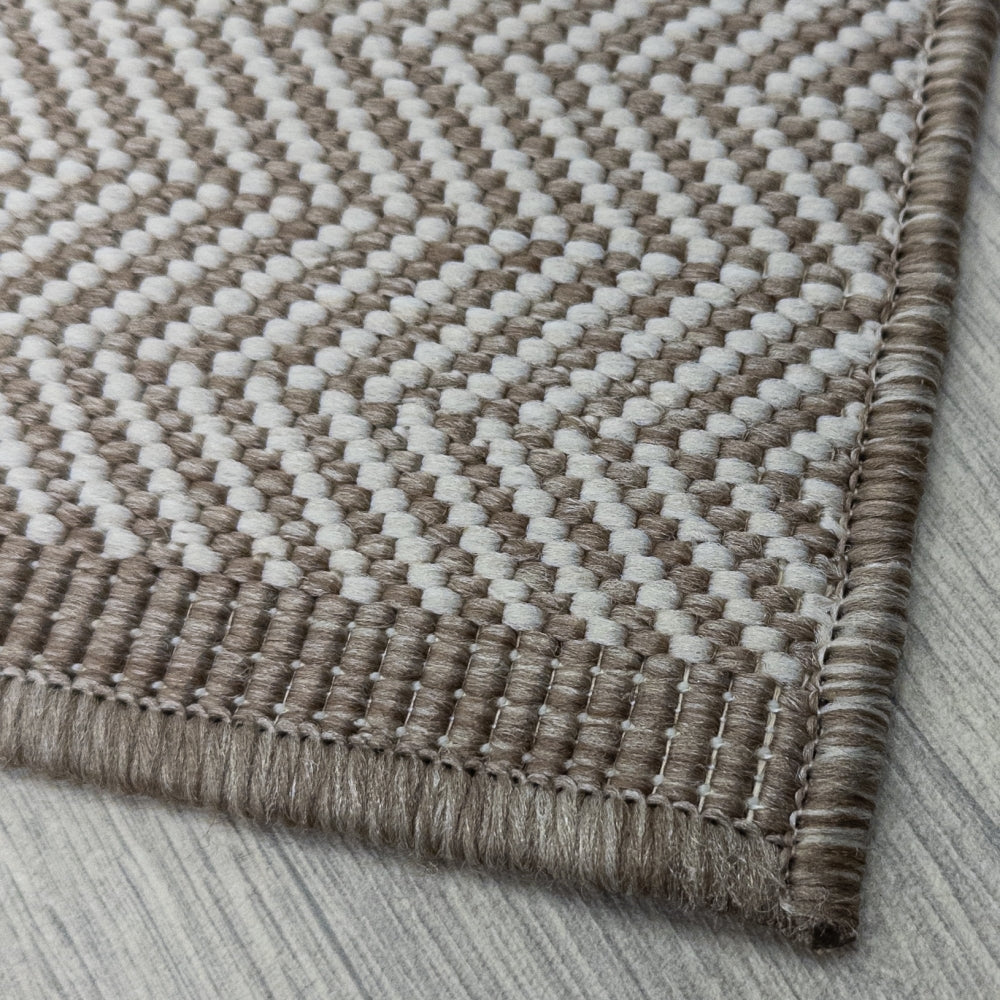 Illusion Brown A Hall Runner
